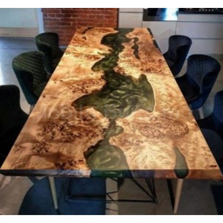 Кухонный стол из эпоксидной смолы А-43